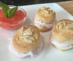 Mini Scones mit Mascarpone-Ricottacreme