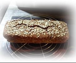 Dunkles Körner Brot (Schwarzbrot)