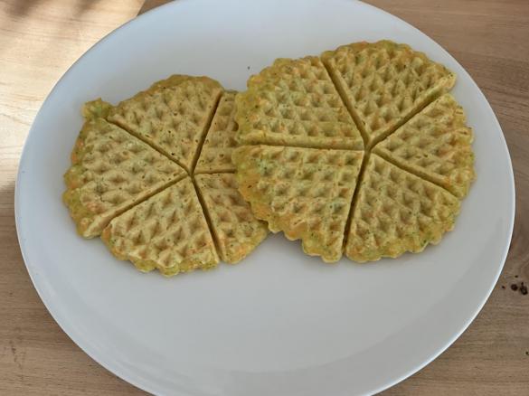 Gemüse-Waffeln