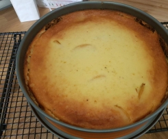 Kathi`s Polnischer Käsekuchen mit Pfirsichen