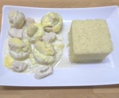 gefüllte Champignons mit Kräutercreme