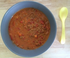 LowCarb-Soulfood: Hack-Käse-Topf