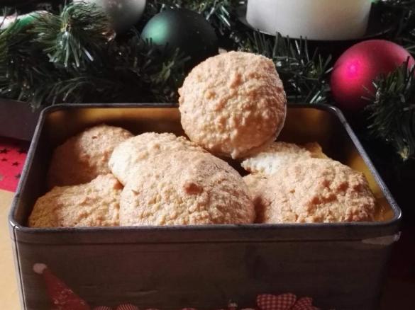Kokos Marzipan Makronen