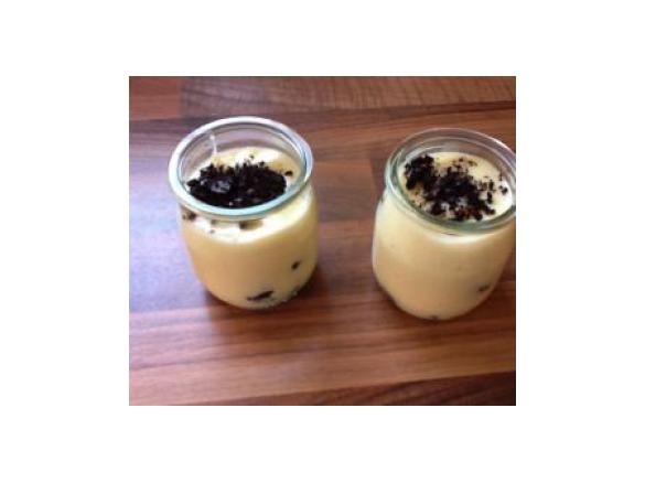 Vanillepudding mit Oreos