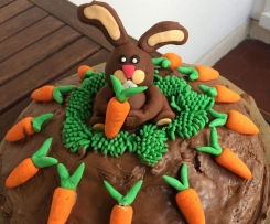Osterhasen Kuchen