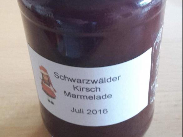 Schwarzwälderkirschmarmelade