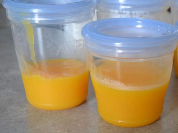 Mango Pfirsich Püree