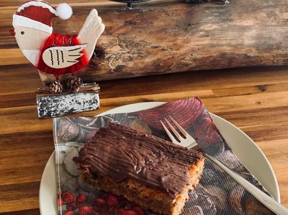 Lebkuchen/ Gewürzkuchen vom Blech