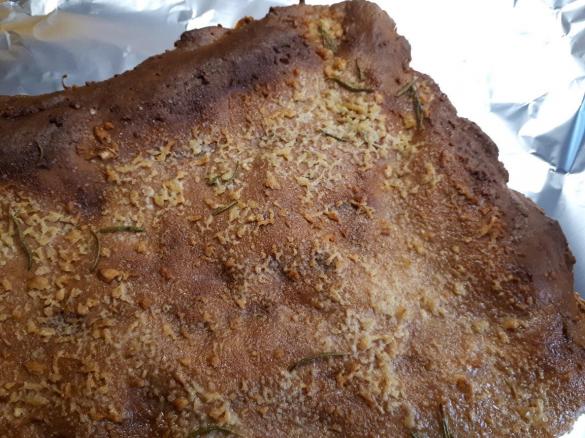 Feta-Knoblauch Focaccia LCHF