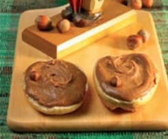 Minze-Variation von Nuss-Schokoladen-Aufstrich