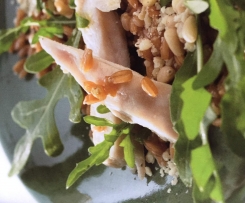 Dinkel-Hähnchen Salat