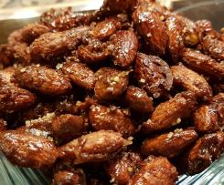 Bines Amaretto-Mandeln - Gebrannte Mandeln mit Salz