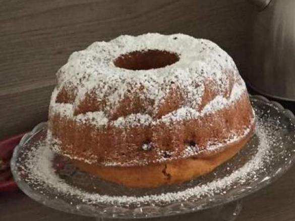 versunkener Kirschkuchen