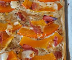Kürbis-Frischkäse-Tarte