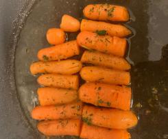 Honig - glasierte Karotten