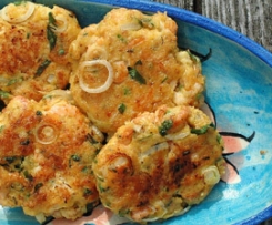 Crab Cakes - Frikadellen mit Krebsfleisch