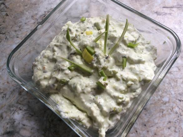 Lauch-Frischkäse-Aufstrich