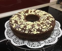 Weihnachtlicher Schokokuchen