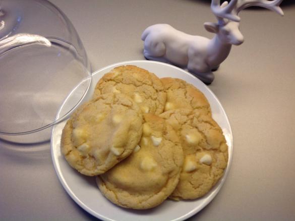 White  chocolate Cookies