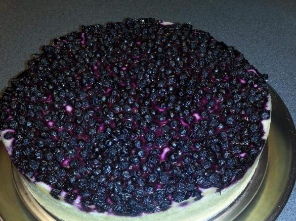 Heidelbeer Käsekuchen vegan