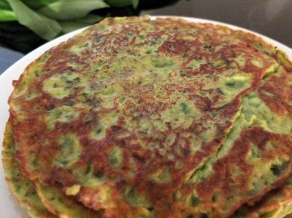 Bärlauch-Käse-Pfannkuchen / Kräuter-Käse-Pfannkuchen