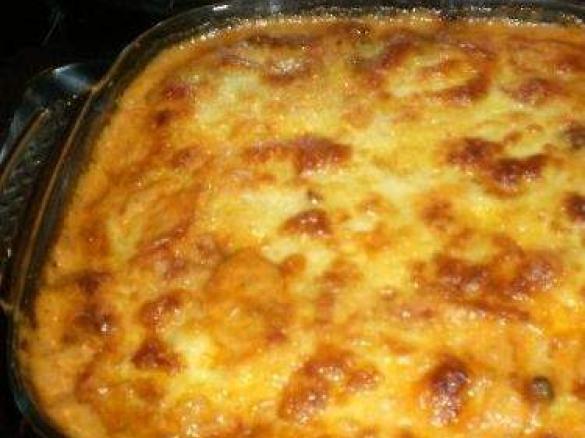 Gnocchi gehacktes Auflauf 