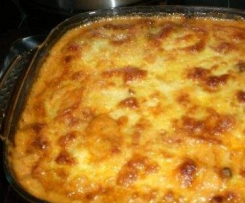 Gnocchi gehacktes Auflauf 