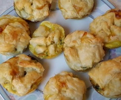 Paprika-Zucchini- Muffins