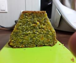 Kürbis-Orangenkuchen mit Mohn