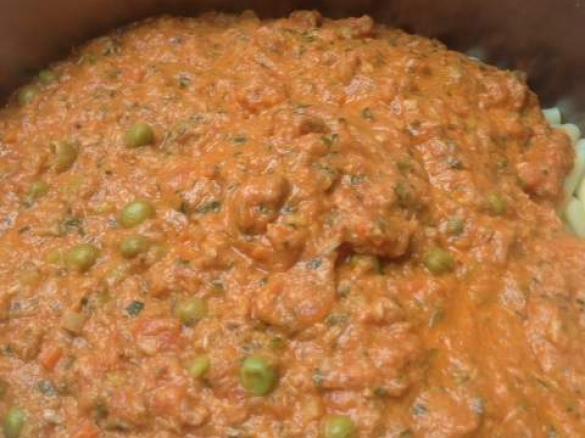 Leichte Thunfisch-Tomatensoße