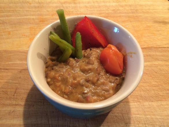 Ras-El-Hanout-Linsen-Gemüse mit Hühnchen