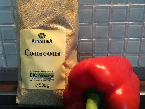 Mit Couscous gefüllte Paprika (WW)