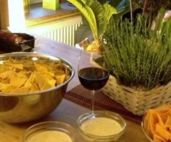 Käsedip für Nachos
