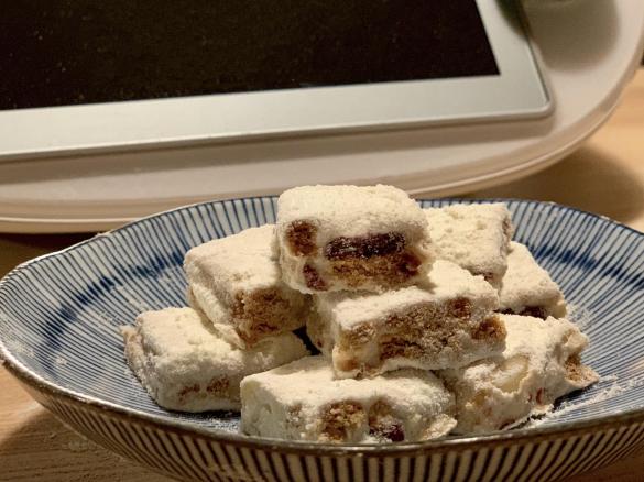 „Knuspige Schneeflocken“ - Marshmallow-Bonbons