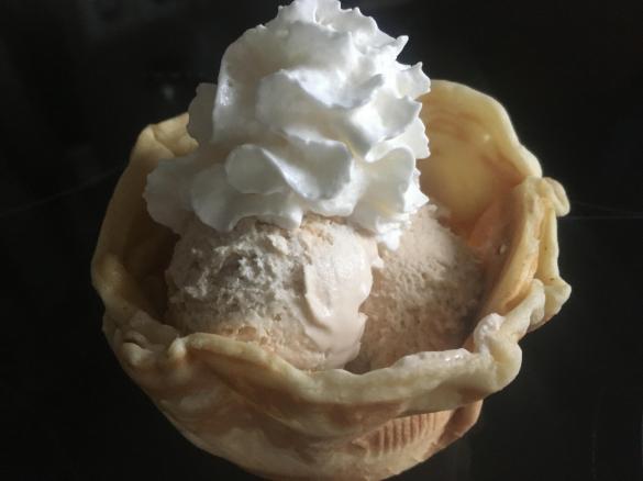 Teig für Eiswaffeln/Hörnchen