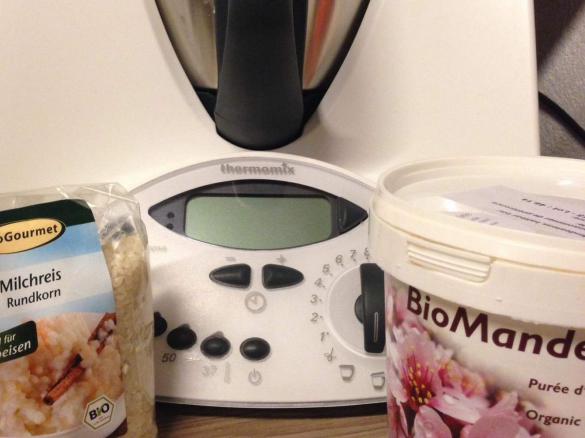 Mandelmilch-Milchreis