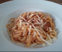 Bandnudeln mit Thunfisch - einfach und lecker!