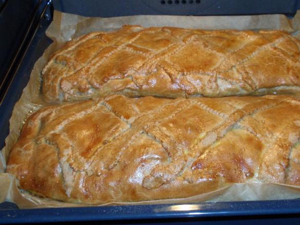 Apfelschlangel (Mürber Apfelstrudel)