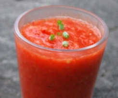 Gazpacho (andalusische kalte Gemüsesuppe)