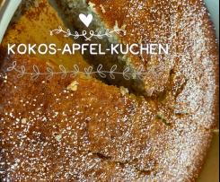 Saftiger Apfel-Kokos-Kuchen