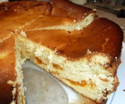 Käse-Gries-Kuchen mit Mandarinen - ohne Boden