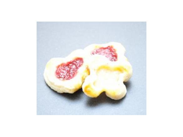 gefüllte Zauberstern-Plätzchen