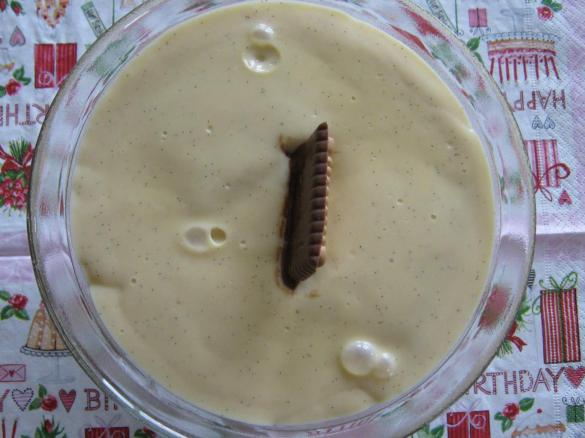Kekspudding ~ Vanillepudding mit (Schoko-)Keksen