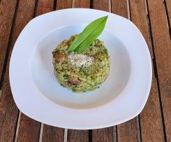 Bärlauch Champignon Risotto