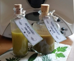 Zitronen-Kräuter-Vinaigrette (fruchtiges Salatdressing)