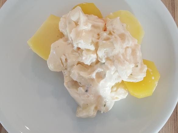 Rahmkohlrabi mit Kartoffeln