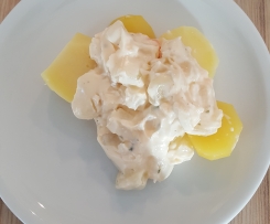 Rahmkohlrabi mit Kartoffeln