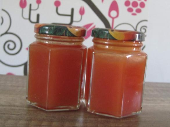Nektarinen-Pomelo,rose Marmelade