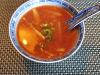 Süß sauer scharfe Suppe (Peking Suppe)