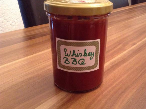 Whiskey BBQ Soße 